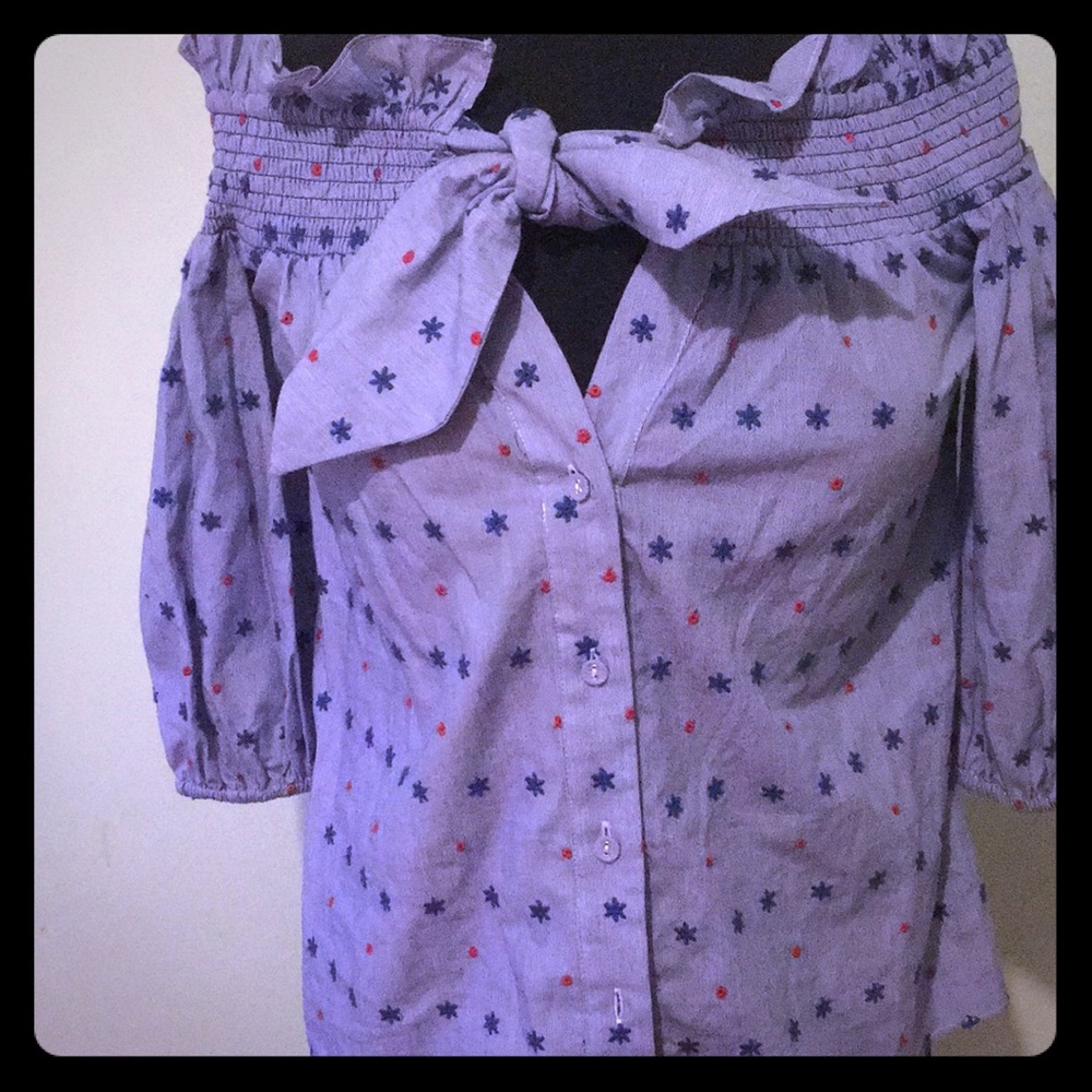Parker “Spade” Off shoulder top XS